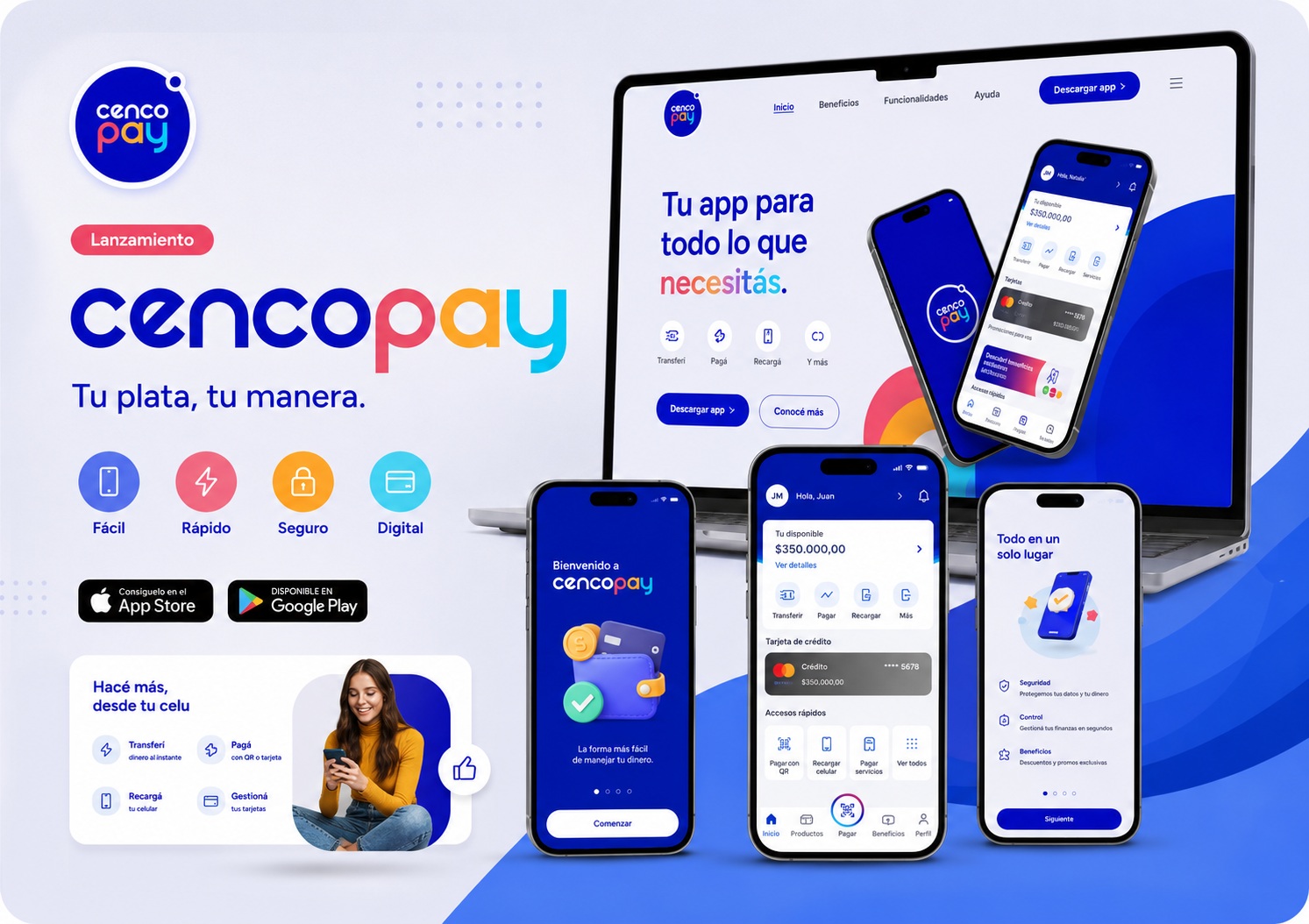 Lanzamiento de Cencopay