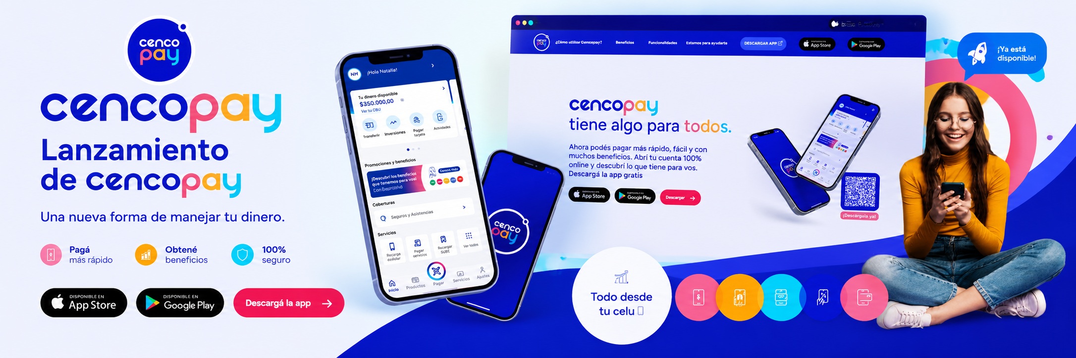 Lanzamiento de Cencopay