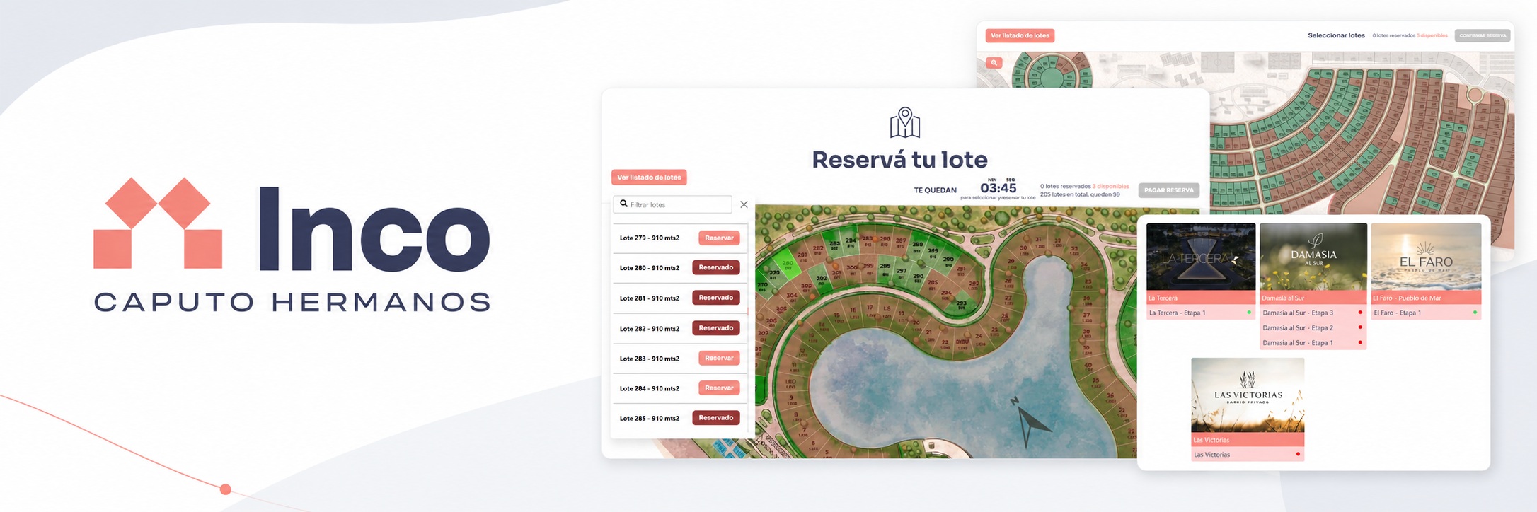 Inco Sistema de Reservas de lotes